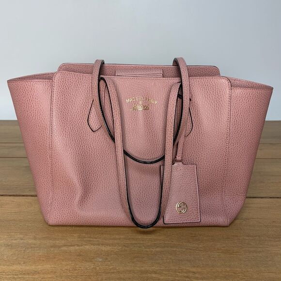 Gucci Handbags - Gucci Small Swing Tote